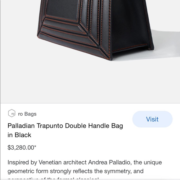 Modern Classics Palladian Trapunto Double Handle Bag - Picture 4 of 4